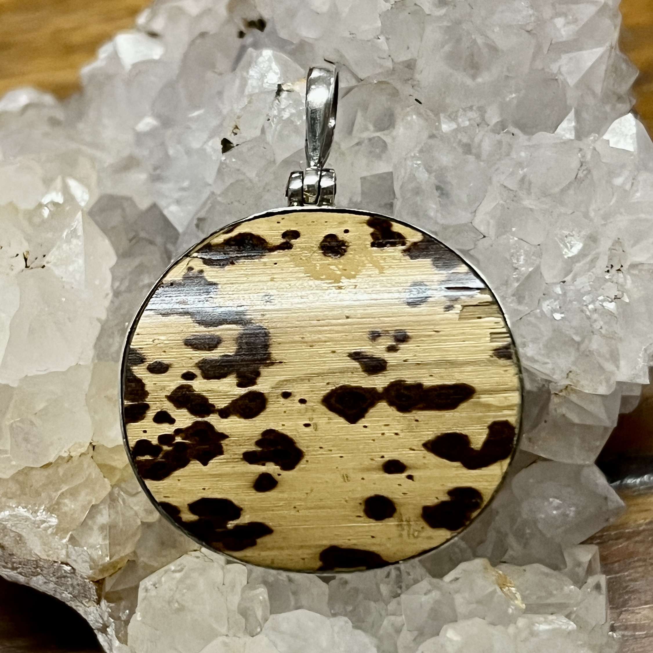 (HANDMADE 925 BALI STERLING SILVER FILIGREE PENDANTS WITH BAMBOO)